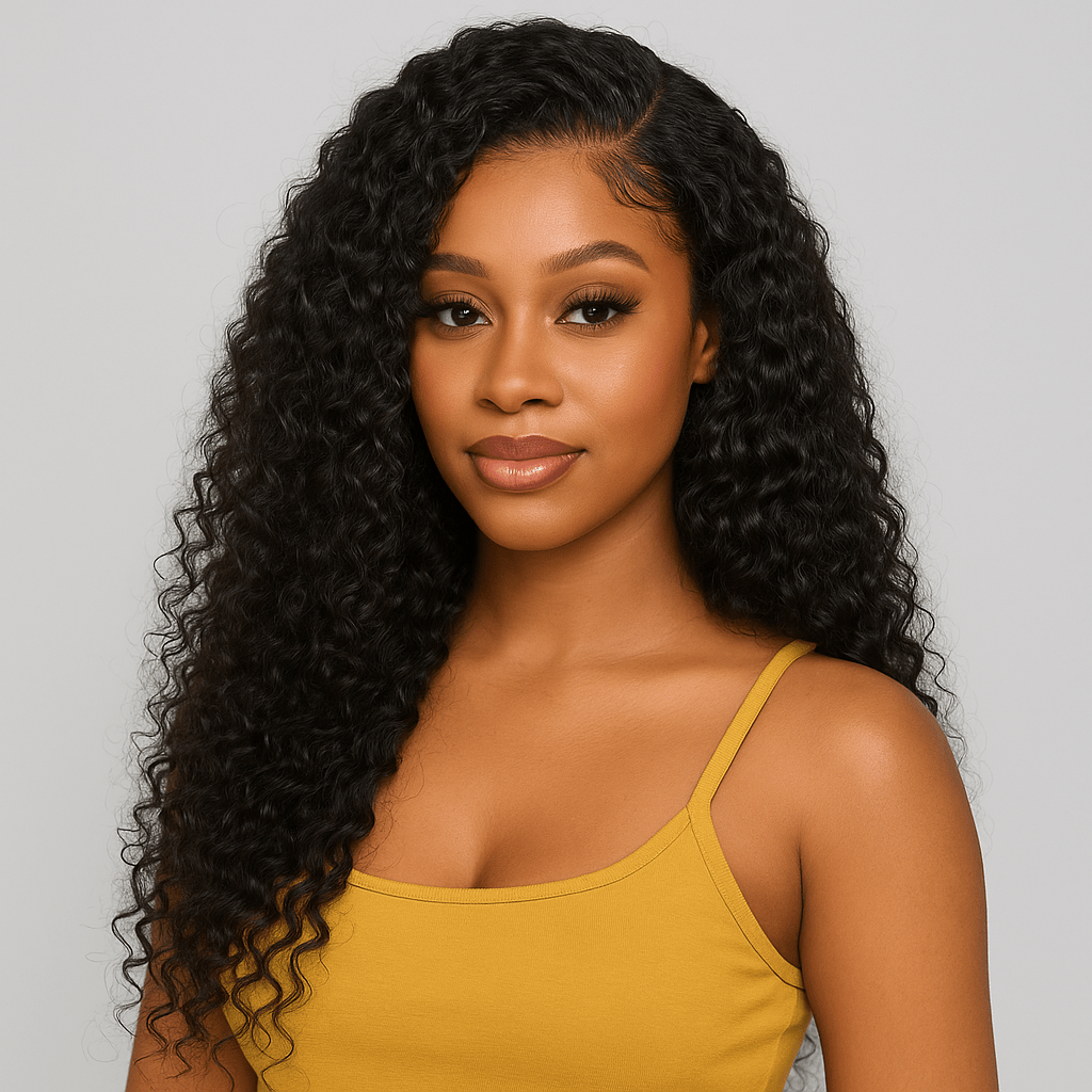 Crown’d Cuties 28 - Inch Pineapple Wave – Natural Black - Crown'd Cuties