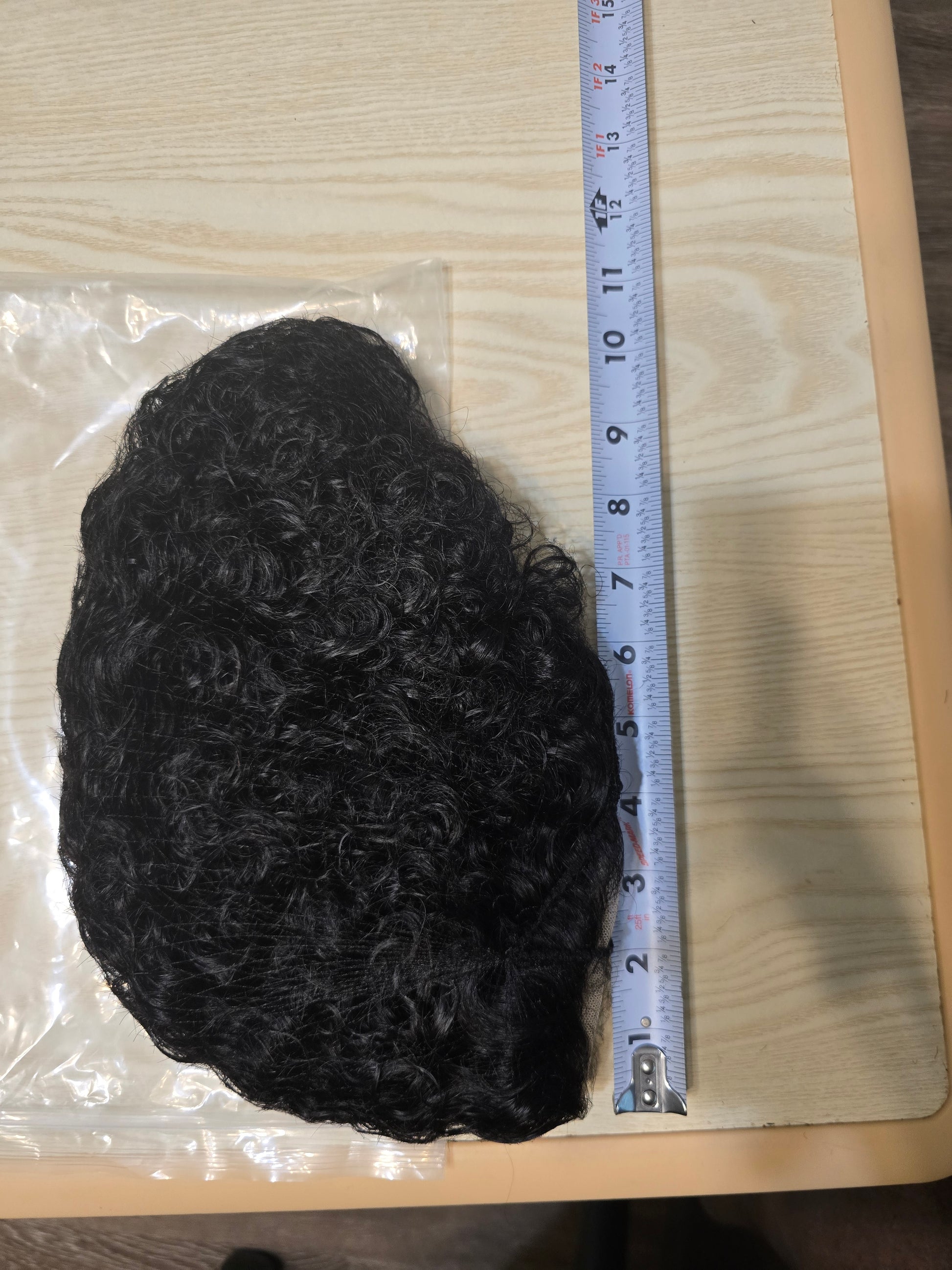 Crown'd Coils Lace Front – 10" Natural Curly Bob