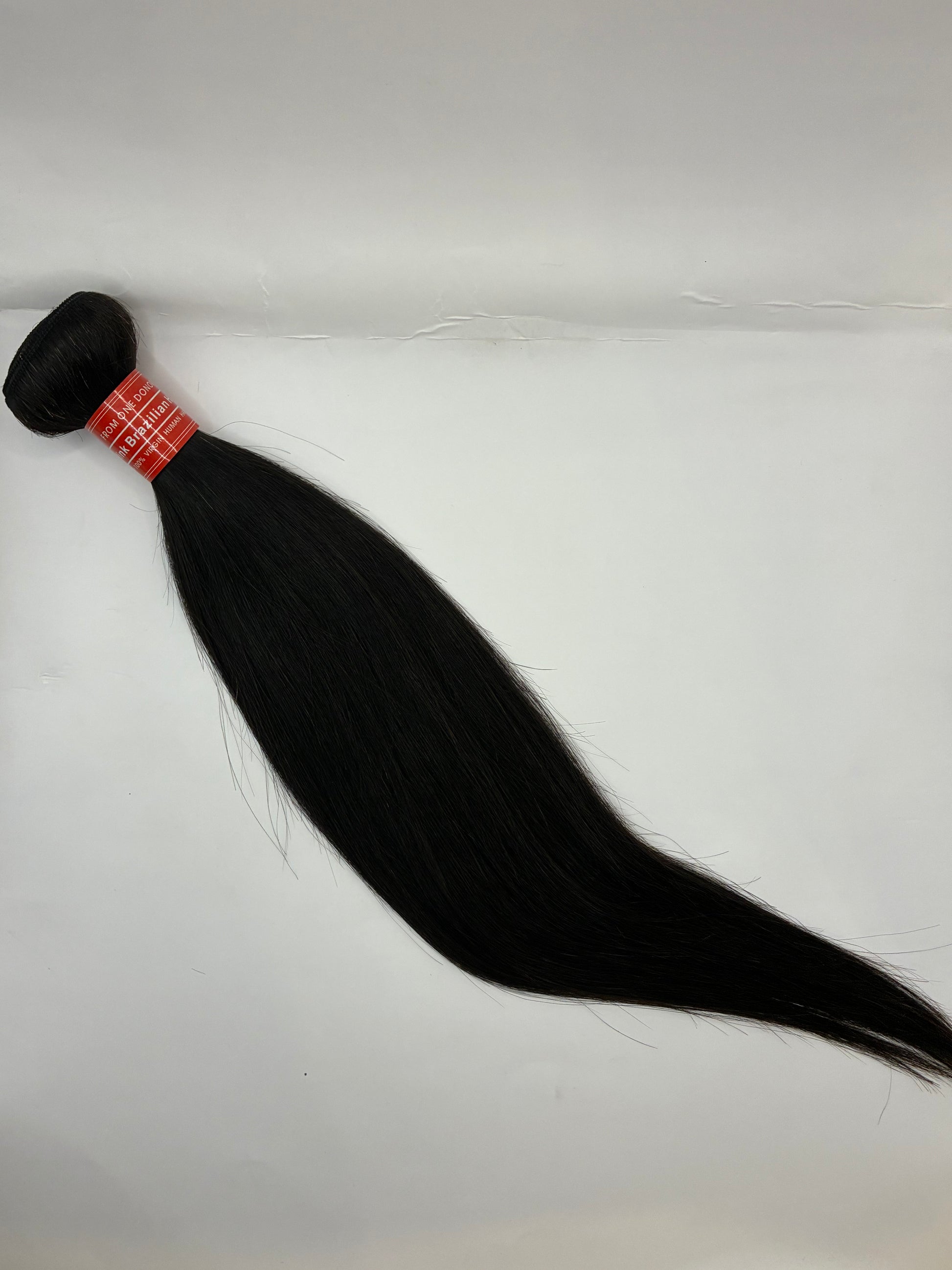 Crown’d Cuties Sleek &amp; Chic – Natural Black Straight Brazilian Hair
