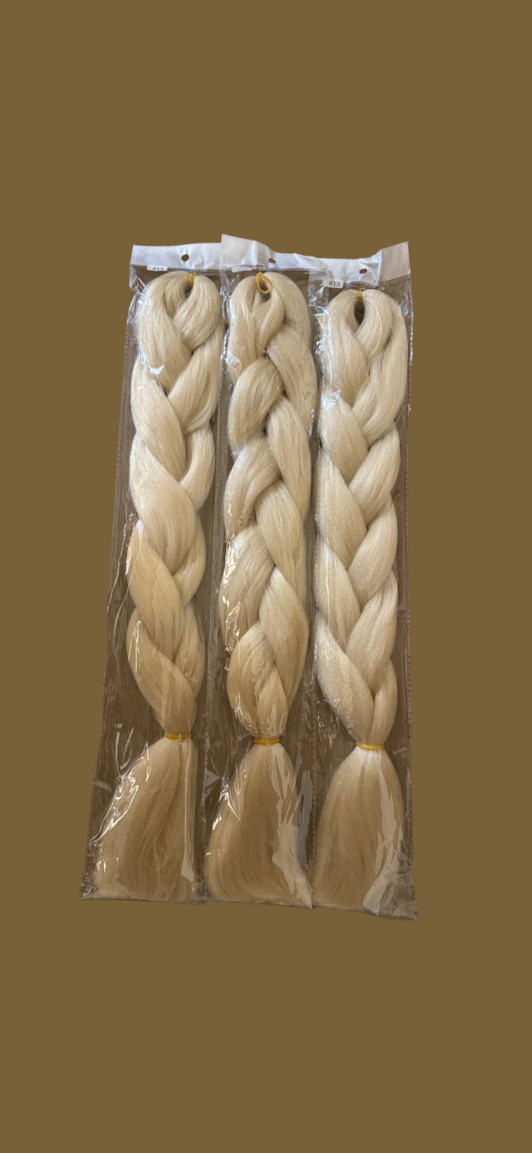 Platinum Crown Braiding Hair