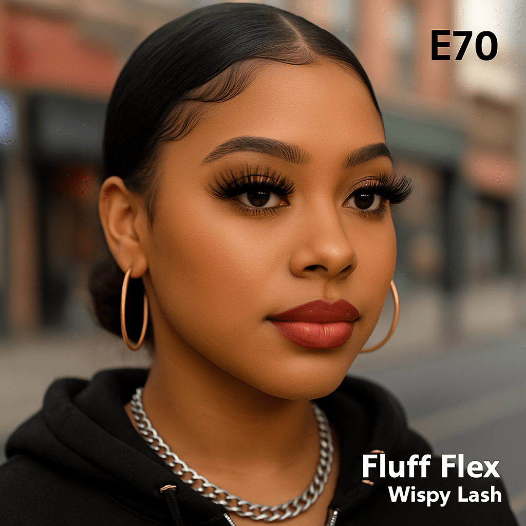 Fluff Flex – E70 Wispy Lash - Crown'd Cuties