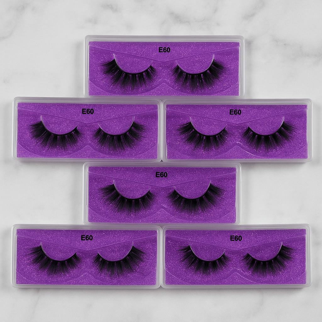 Royal Flutter – E60 Luxe Strip Lash - Crown'd Cuties