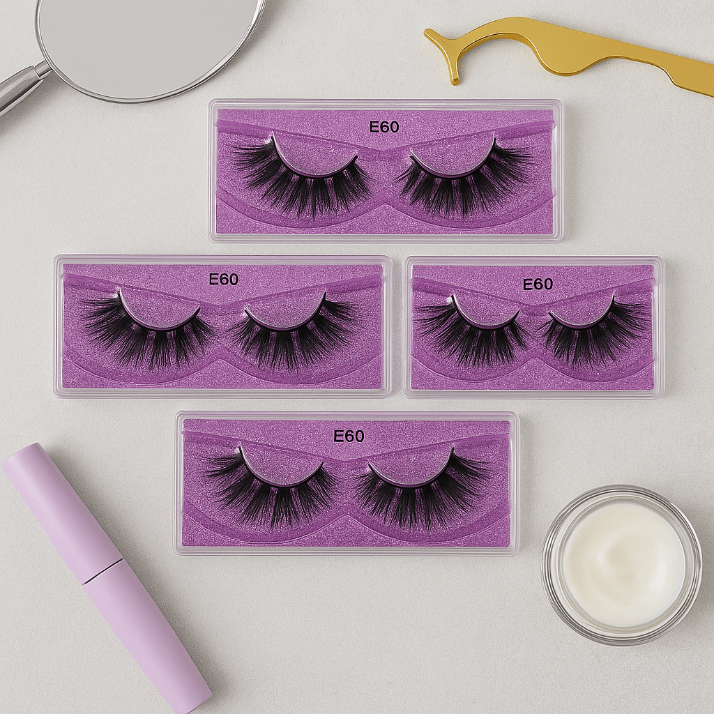 Royal Flutter – E60 Luxe Strip Lash - Crown'd Cuties