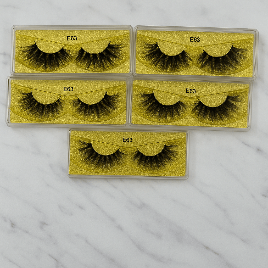 Gold Rush – E63 Spiked Flare Lash - Crown'd Cuties