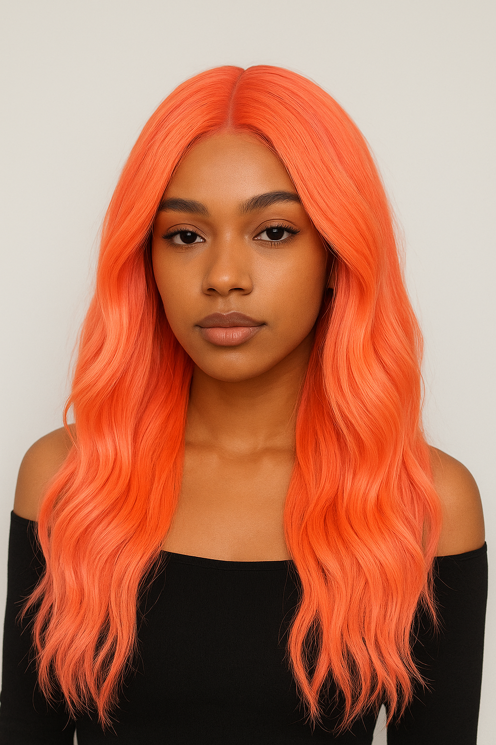 Hazy Flamingo Synthetic Wig