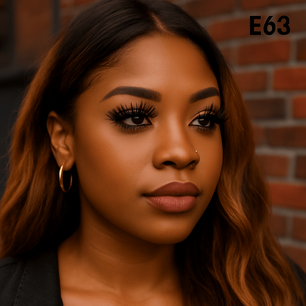 Gold Rush – E63 Spiked Flare Lash - Crown'd Cuties
